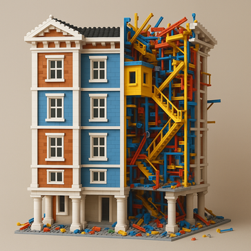 Lego building